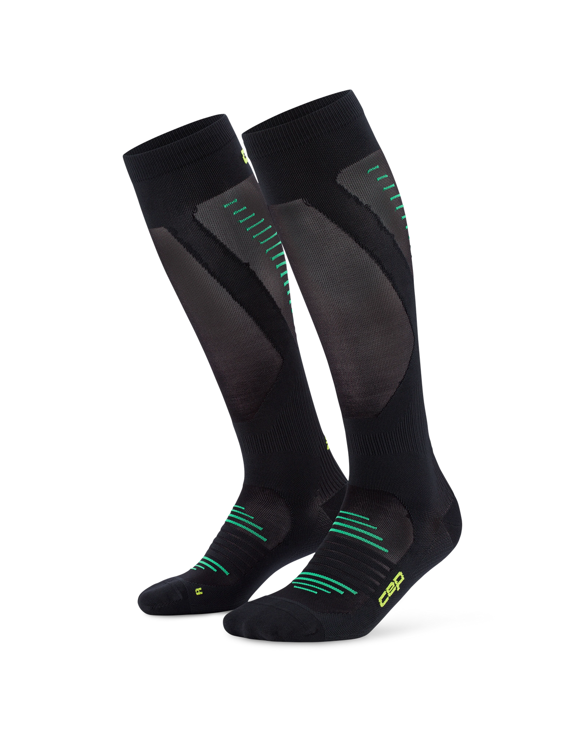 CEP Ultralight Compression Socks. Black.
