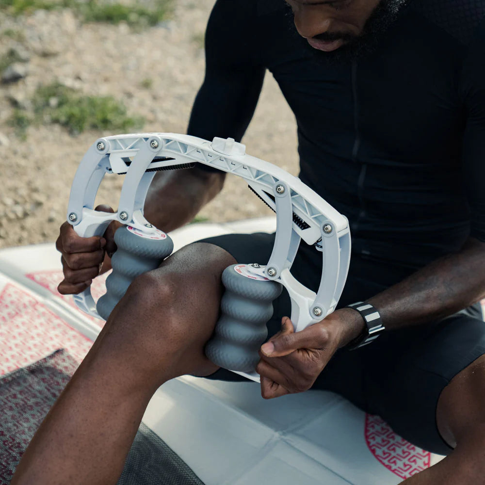R8 Plus Deep Tissue Massage Roller | White