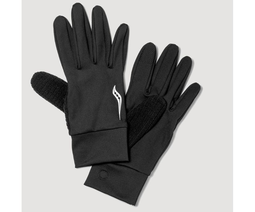 Unisex Saucony Solstice Glove. Black.