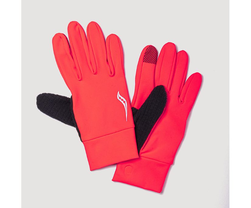 Unisex Saucony Solstice Glove. Red.