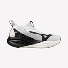 Mizuno Neo Vista 2 Origami unisex running shoe in White/Black, side view