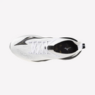 Mizuno Neo Vista 2 Origami unisex running shoe in White/Black, top view
