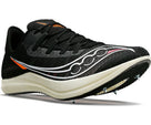 Saucony Terminal VT track spike in Black/Vizi, lateral view