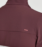 Men's Saucony Bluster Jacket. Brown/White. Rear view.