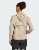 Women's Adidas Jacket. Beige.