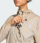 Women's Adidas Jacket. Beige.