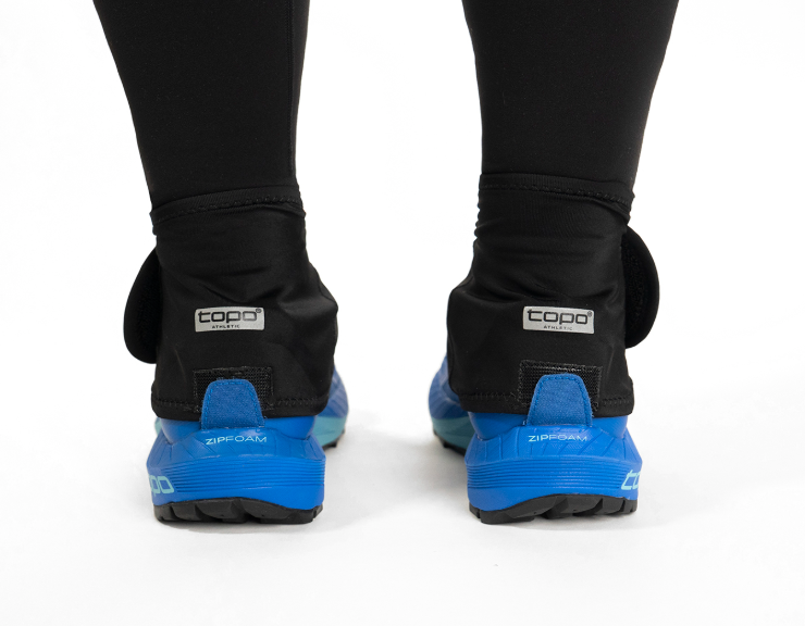 Topo Switchback Gaiter. Black.