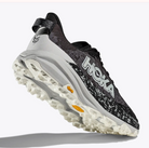 Men's Hoka Speedgoat 6 in Black/Stardust, alternate product view.