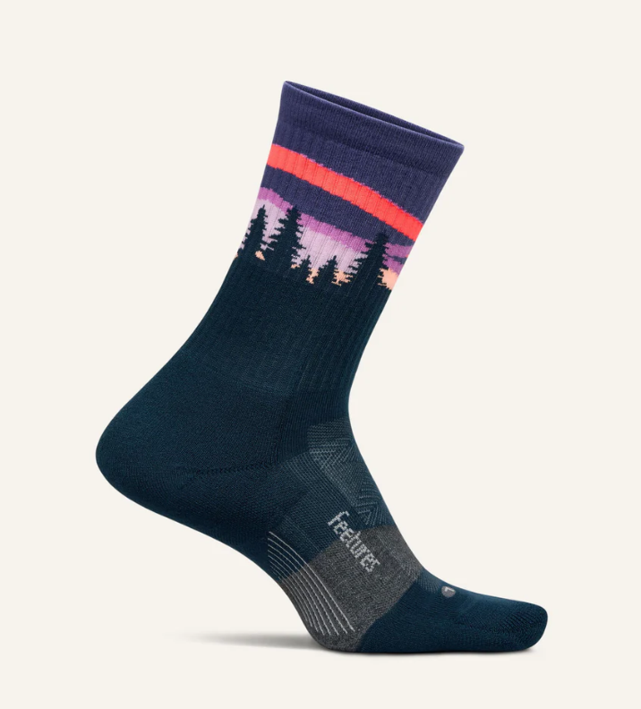 Feetures Elite Max Cushion Mini Crew Trail.