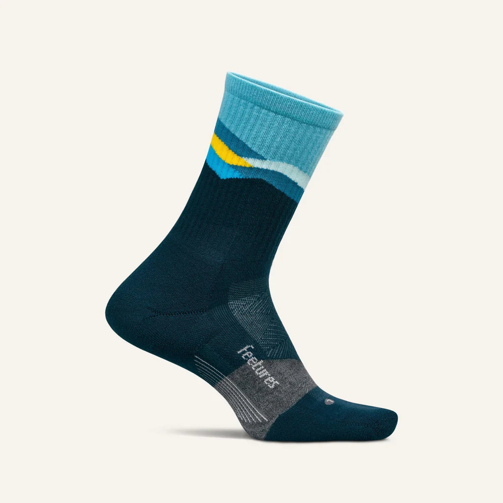 Feetures Elite Max Cushion Mini Crew Trail.
