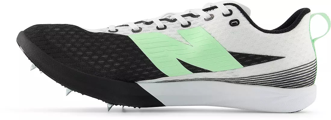 New Balance FuelCell Flite-D. Black/White. Medial view.