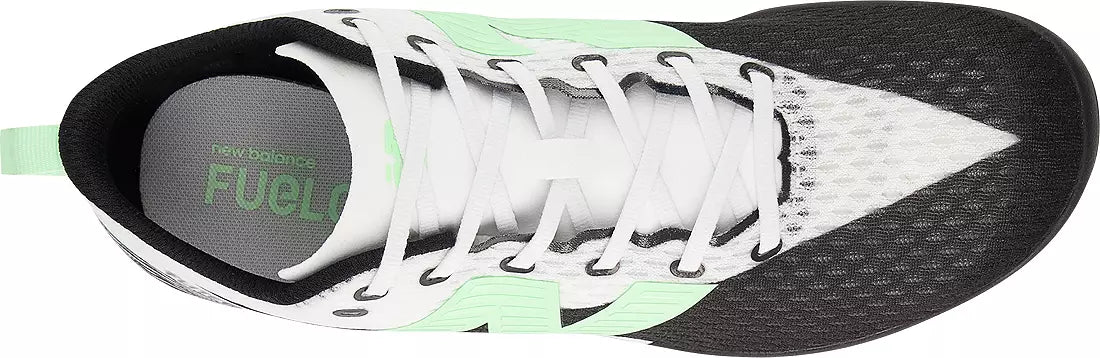 New Balance FuelCell Flite-D. Black/White. Top view.