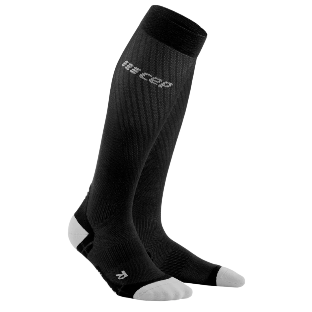 CEP Ultralight Tall Compression Socks Women's Black/Light Grey product image