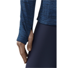 CEP Winter Run Quarter Zip Pullover Women's Dark Blue Melange product image