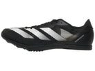 Adidas DistanceStar. Black. Lateral view.