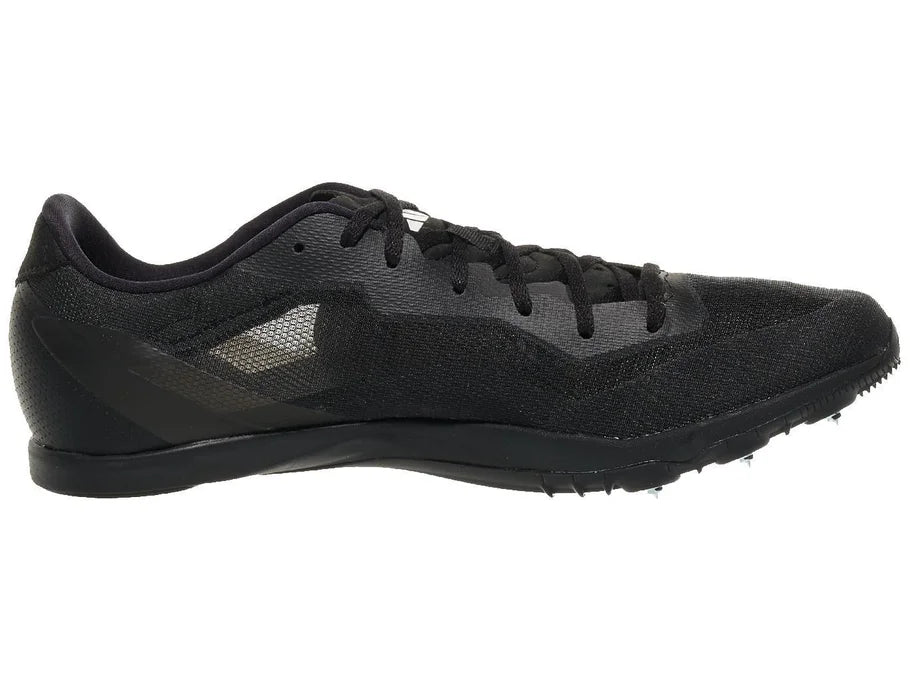 Adidas DistanceStar. Black. Medial view.