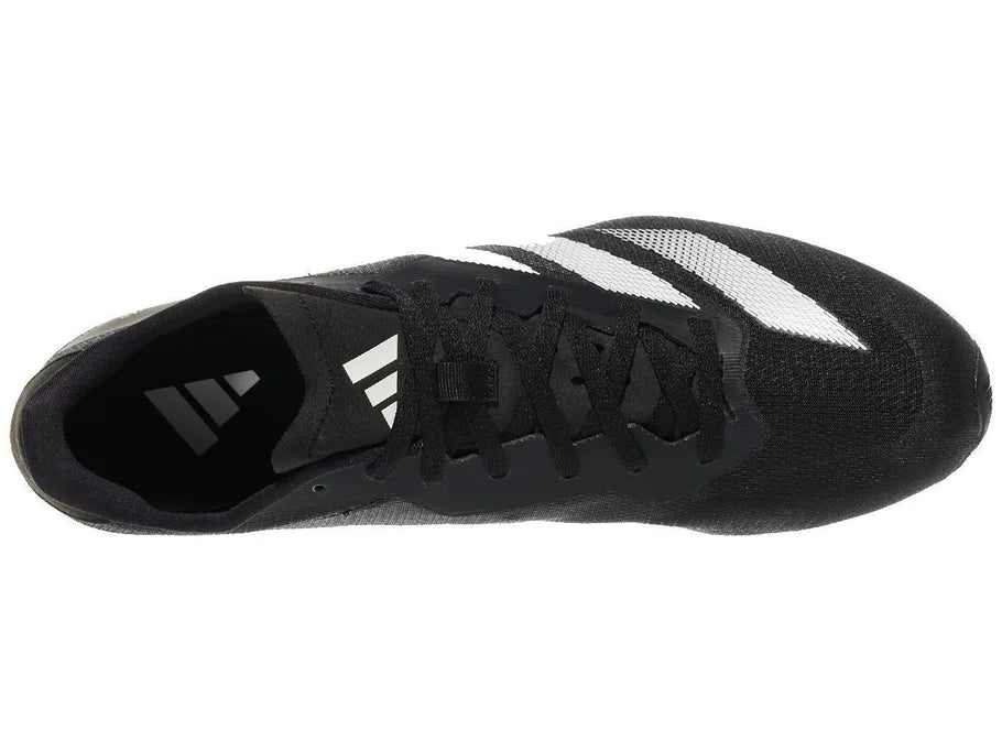 Adidas SprintStar. Black. Top view.