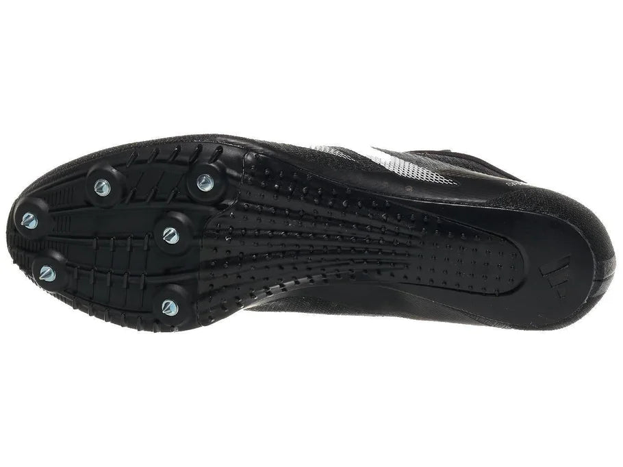 Adidas SprintStar. Black. Bottom view.
