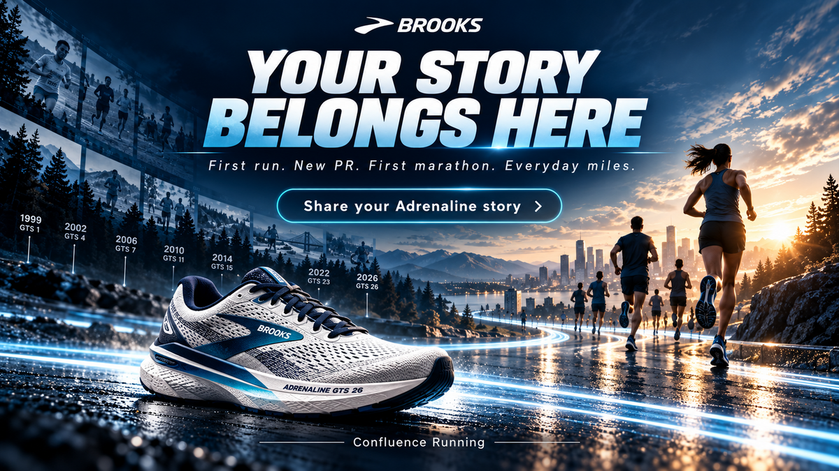 Brooks Adrenaline GTS 26 - Your Story Belongs Here