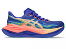 Unisex ASICS Superblast 3 Cobalt Burst/Light Orange lateral view