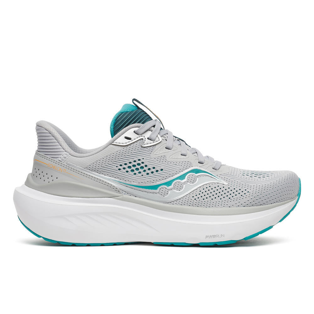 Saucony Echelon 11 women's running shoe in Cadet/Tranquil, lateral view