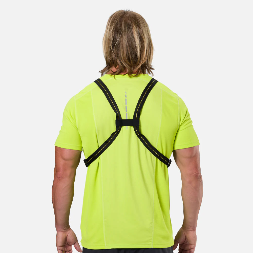 Nathan Laser Light Web Vest. Black.