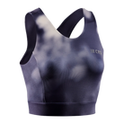CEP Run Bloom Crop Top Women's Blue/White