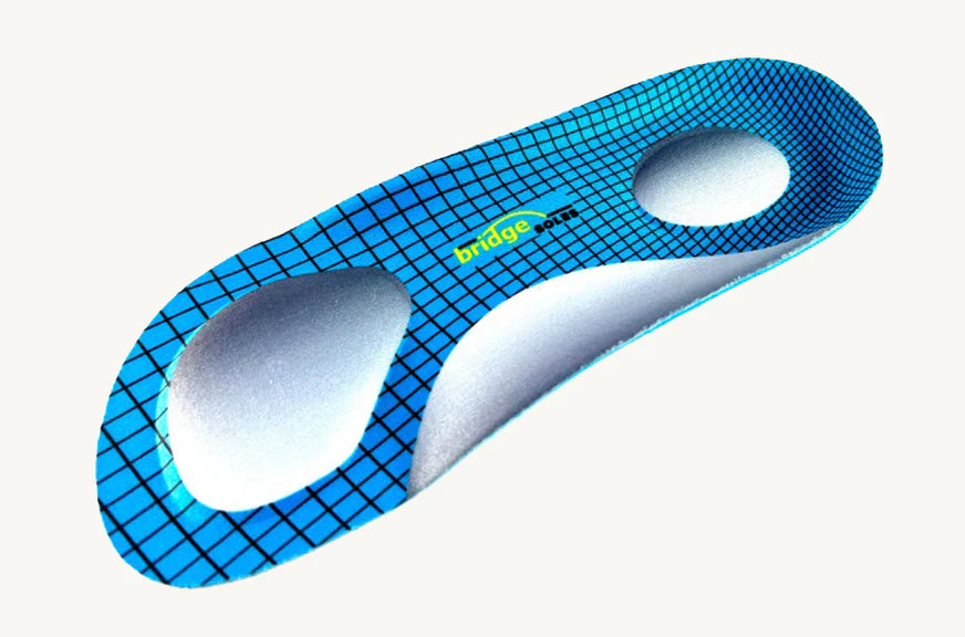 P.R. Gear Bridge Soles 3/4 Length Insoles with Met Pad supportive insoles