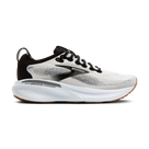 Men's Brooks Adrenaline GTS 25 in White/Black/White – angle view