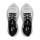 Men's Brooks Adrenaline GTS 25 in White/Black/White – angle view