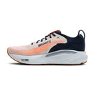 Men's Brooks Adrenaline GTS 25 in White/Spellbound/Orange – medial view