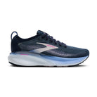 Women's Brooks Adrenaline GTS 25 in Spellbound/Blazing Bell/Pink – lateral view