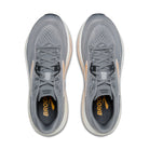 Brooks Ghost 18 women's running shoe in Grey/Morganite/Coconut — top view