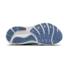 Brooks Ghost 18 women's running shoe in Nantucket/Tigerlily/Coconut — outsole view
