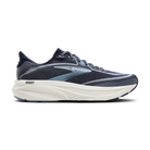 Brooks Ghost 18 women's running shoe in Navy/Rain Washed/Coconut — lateral view