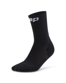 CEP Core Run Mid Cut Socks 5.0. Black.