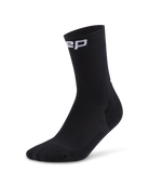 CEP Core Run Mid Cut Socks 5.0. Black.