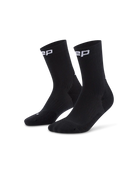 CEP Core Run Mid Cut Socks 5.0. Black.