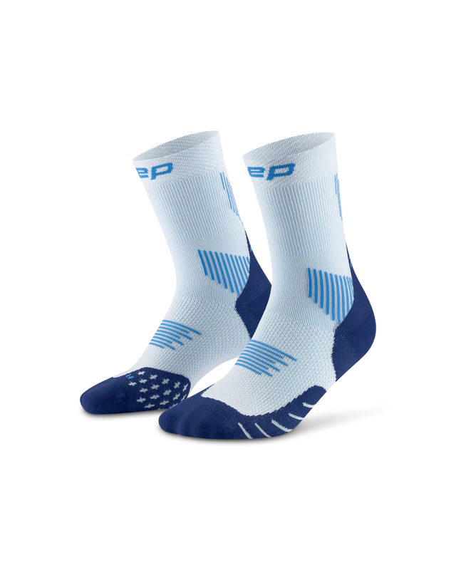CEP Core Run Mid Cut Socks 5.0. Blue.
