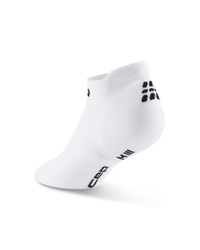 CEP Core Run No Show Socks 5.0. White. 