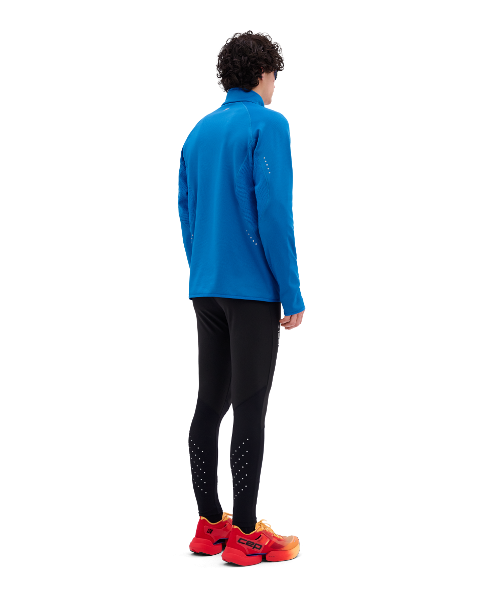 CEP Core Run Thermal Zip Long Sleeve Men's Blue product image