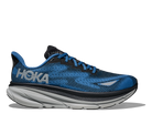 Hoka Clifton 9 GTX men's waterproof running shoe in Black/Foggy Night
