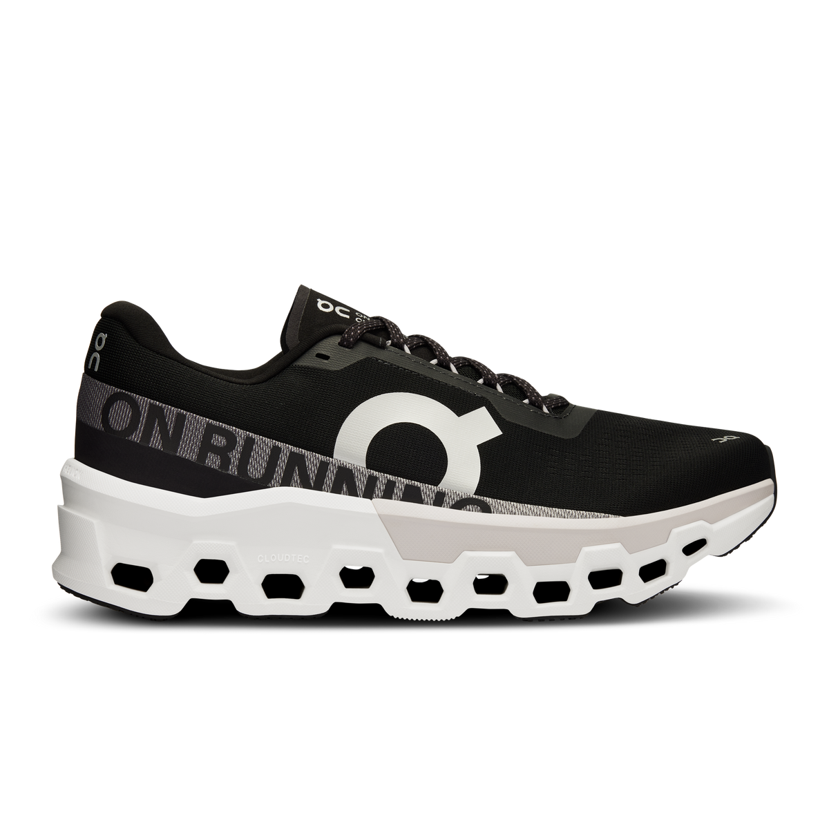 Men's On Cloudmonster 2 Black/Frost – official On 4K outer profile