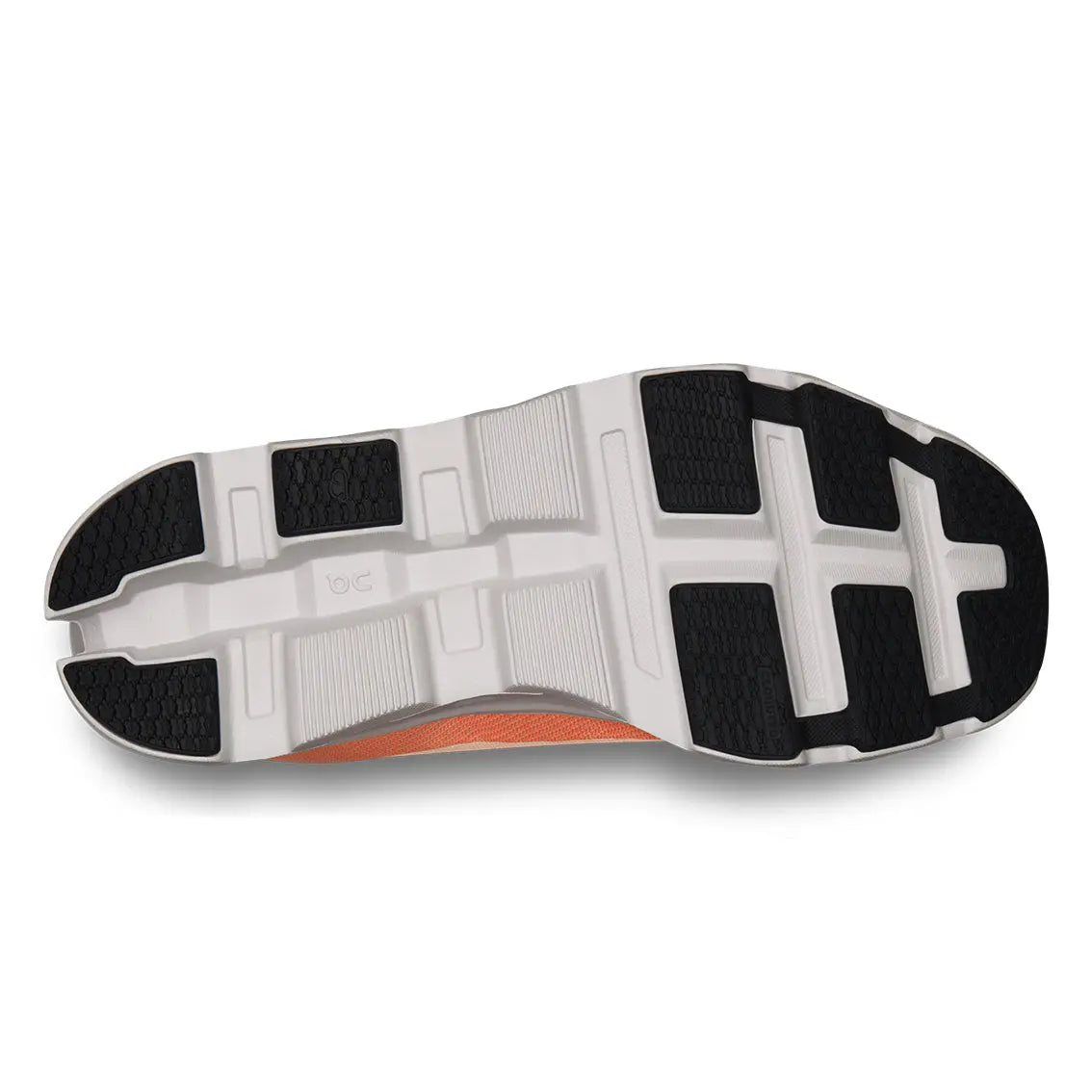 Men's On Cloudmonster 2 Undyed/Flame – outsole studio view