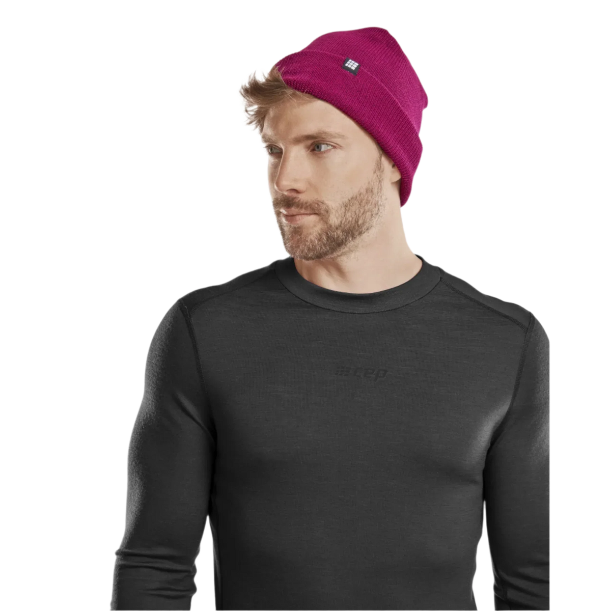 CEP Cold Weather Merino Beanie Pink/Lilac