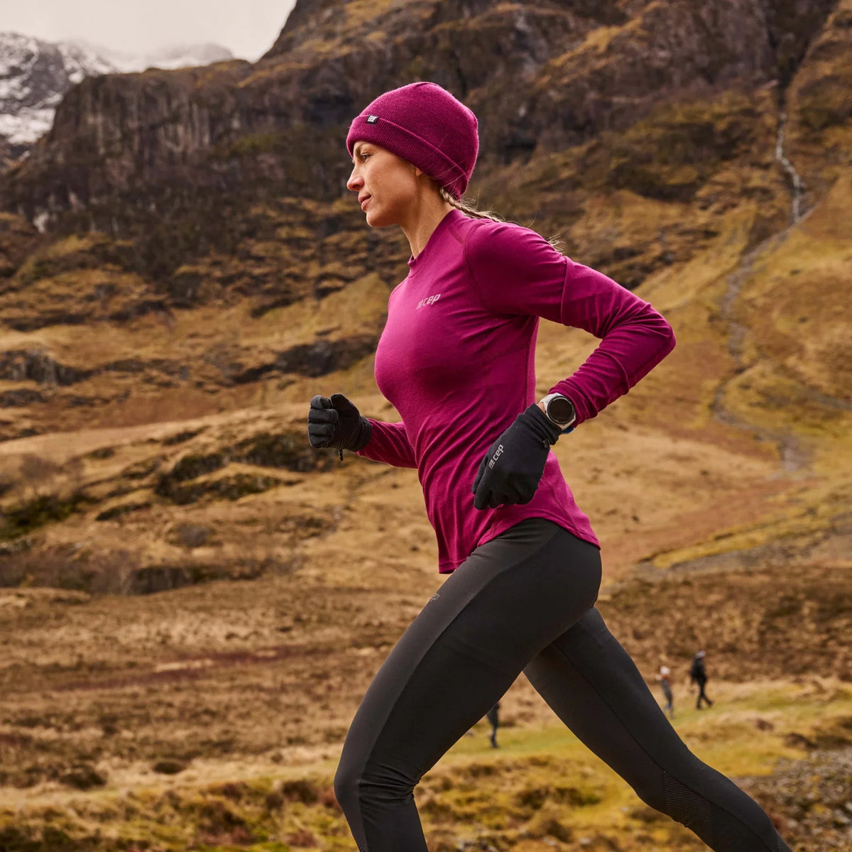 CEP Cold Weather Merino Long Sleeve Women's Ebony