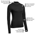 CEP Cold Weather Merino Long Sleeve Women's Ebony
