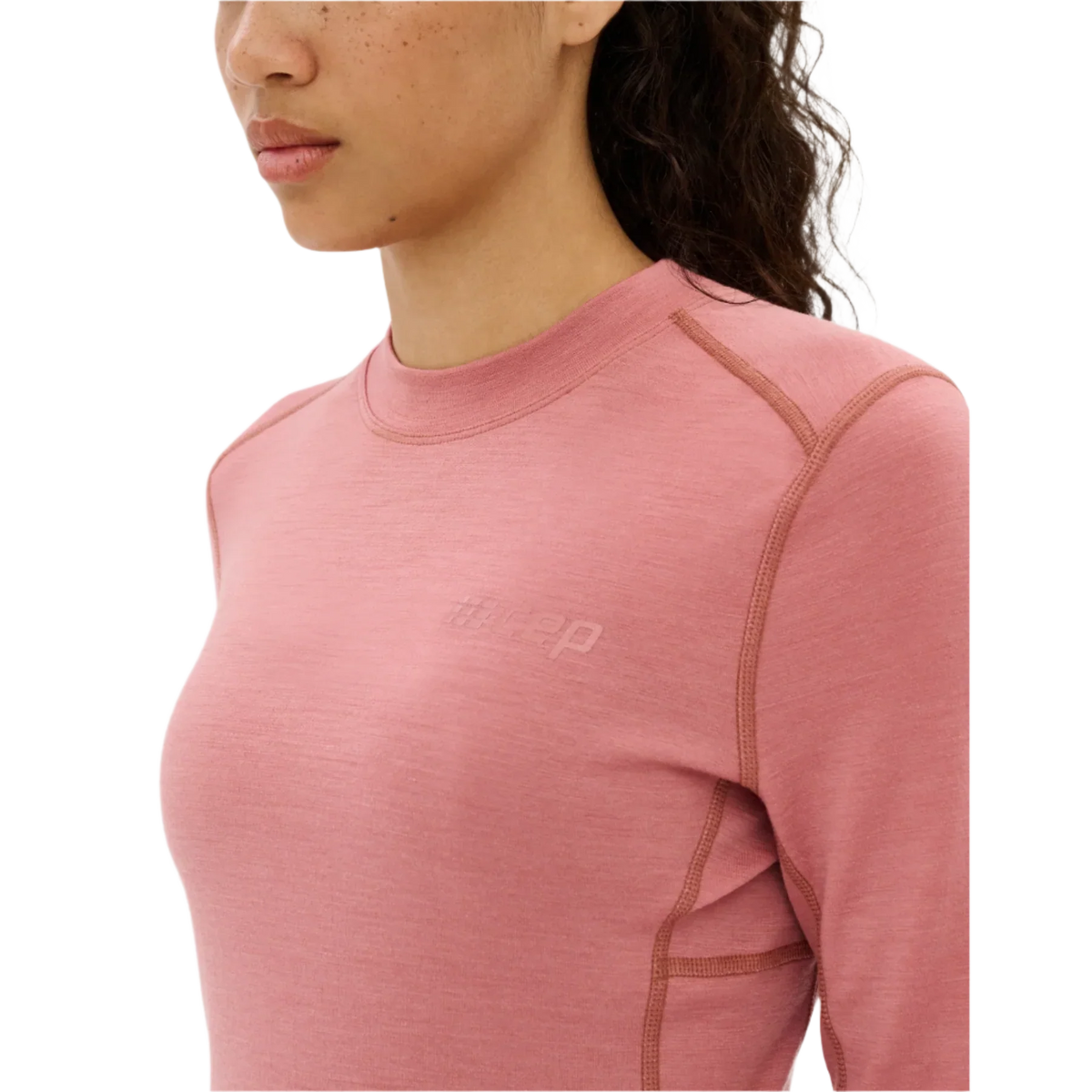 CEP Cold Weather Merino Long Sleeve Women's Rose