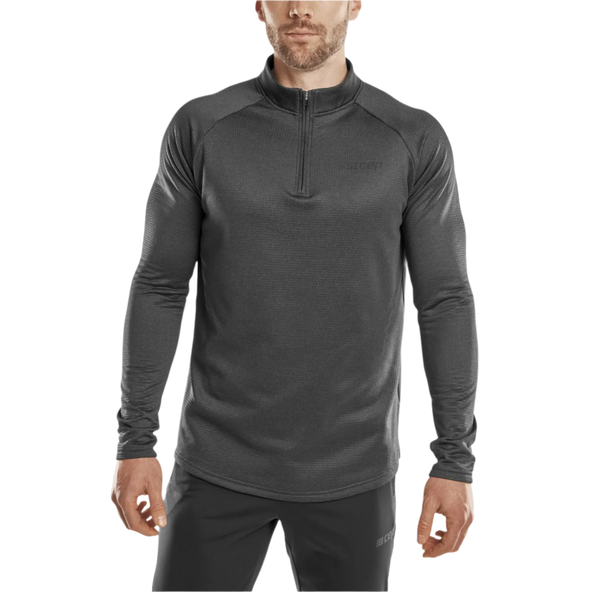 CEP Men's Cold Weather Quarter Zip Black