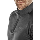 CEP Men's Cold Weather Quarter Zip Black